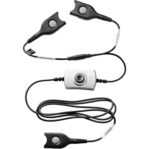 Sennheiser ATC 02 Headset Training Adapter with Inline Mute Switch