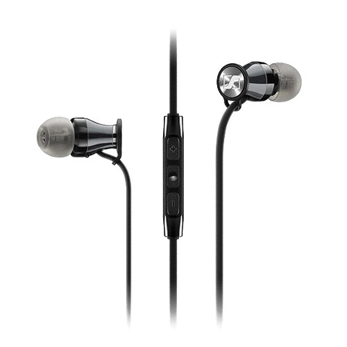 Sennheiser HD 1 In-Ear Headphones for iOS Devices (Black/Chrome)