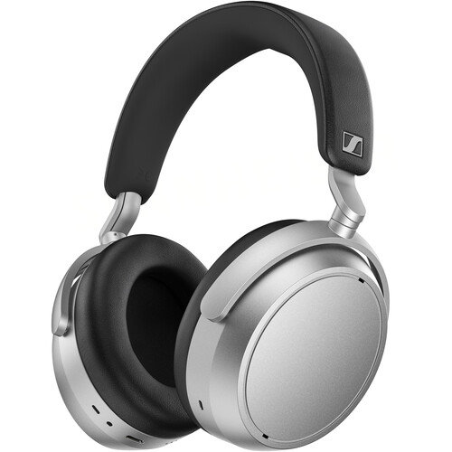 Sennheiser HDB 630 Closed-Back Wireless Around-Ear Headphones with ANC and BTD 700 Bluetooth Adapter (Lunar Silver)