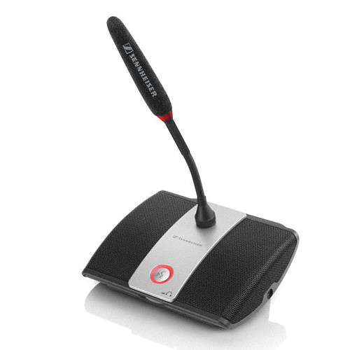 Sennheiser ADN-WD1 Wireless Delegate Unit and 15.4" Gooseneck with Supercardioid Capsule