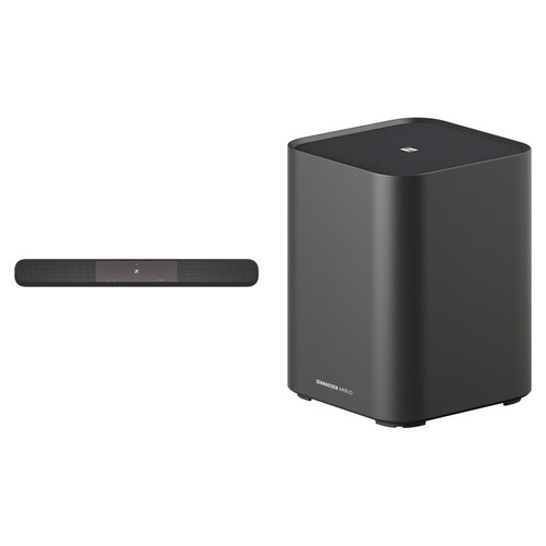 Sennheiser AMBEO 400W 7.1.4-Channel Dolby Atmos Soundbar Plus with 8" 350W Subwoofer Kit