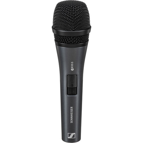 Sennheiser e835S Handheld Cardioid Dynamic Microphone with On/Off Switch (2-Pack)