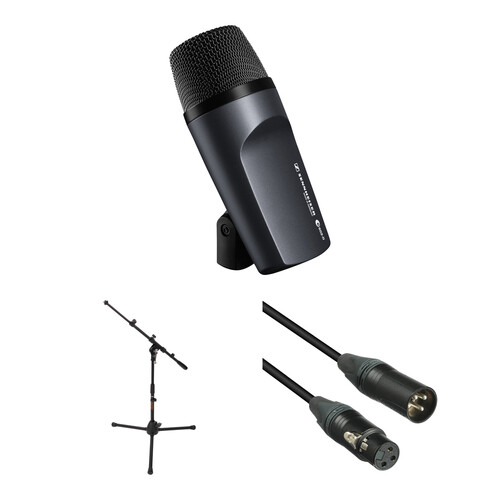 Sennheiser e 602 II Cardioid Instrument Microphone with Stand and Cable Kit