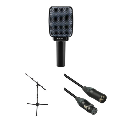 Sennheiser e 906 Dynamic Instrument Microphone with Stand & Cable Performance Kit
