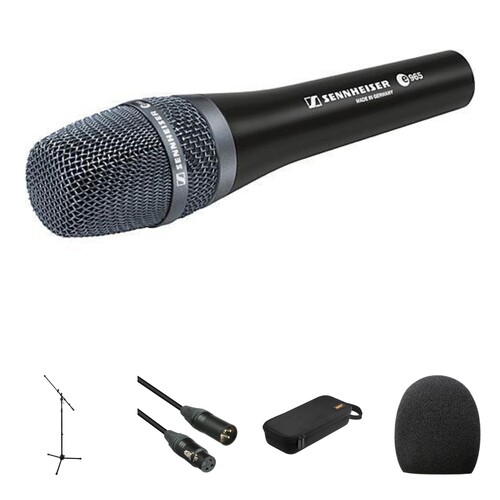 Sennheiser e 965 Handheld Condenser Microphone Live Stage Kit