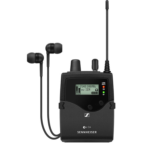 IEM RECEIVER (1) pair of IE4 earbuds, range B (626 - 668 MHz)