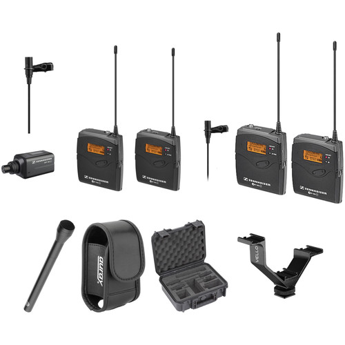Sennheiser ew 100 ENG G3 Dual Wireless Basic Kit - A1 (470-516 MHz)