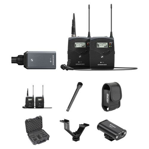 Sennheiser EW 100 G4 2-Person Camera-Mount Wireless Combo