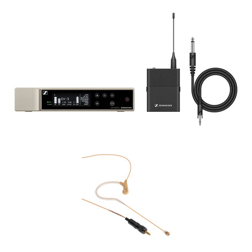 Sennheiser EW-D CI1 SET Digital Wireless Instrument System Kit with Earset Microphone (R1-6: 520 to 576 MHz)