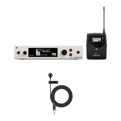 Sennheiser G4 300 Series Wireless Lavalier ME 4 Microphone Bundle Kit, (AW+: 470 to 558 MHz)