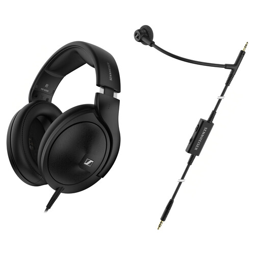 Sennheiser HD620S Closed-Back Wired Audiophile Headphones with Boom Microphone