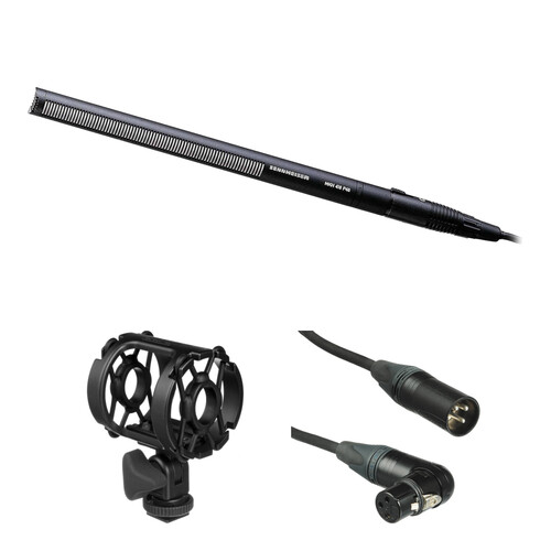 Sennheiser MKH 416-P48U3 Moisture-Resistant Shotgun Microphone Shockmount Kit