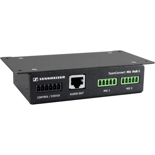 Sennheiser SL Mic Hub 1 - Microphone Hub for TeamConnect Conference Systems (Black)