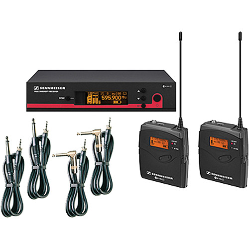 Sennheiser ew 172-2 G3 Dual Guitar System - B (626 - 668 MHz)
