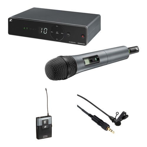 Sennheiser XSW1 Wireless Combo Microphone System Kit (A: 548 to 572 MHz)