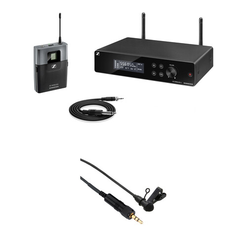 Sennheiser XSW2-CI1 Rackmount Wireless Omni Lavalier Microphone System Kit (A: 548 to 572 MHz)