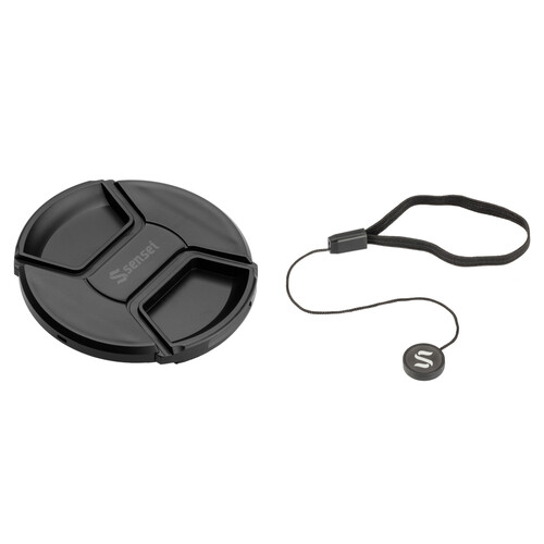 Sensei 105mm Center Pinch Snap-On Lens Cap and Cap Keeper Lens Cap Holder Kit