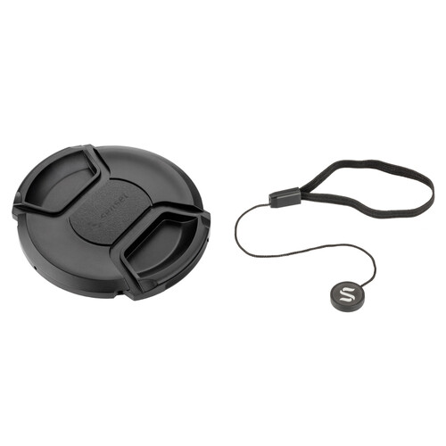 Sensei 43mm Center Pinch Snap-On Lens Cap and Cap Keeper Lens Cap Holder Kit