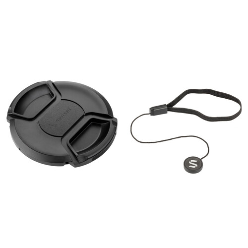 Sensei 46mm Center Pinch Snap-On Lens Cap and Cap Keeper Lens Cap Holder Kit