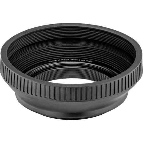 Sensei Collapsible Rubber Lens Hood II (Standard, 55mm)