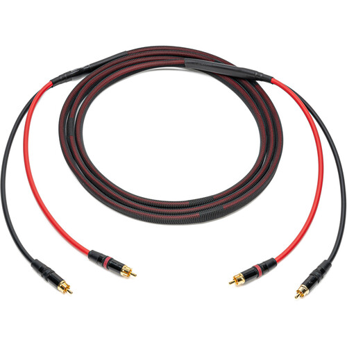 Sescom Male Audiophile Audio Cables 2 RCA Male to 2 RCA Male (1.5')