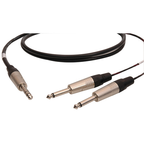 Sescom 1/4" TRS to 1/4" TS HiFi Return/Send Cable (30')