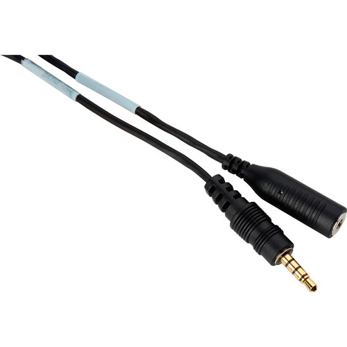 Sescom 1' Droid Adaptor Low Profile TRRS Plug to TRRS Jack Adapter Cable