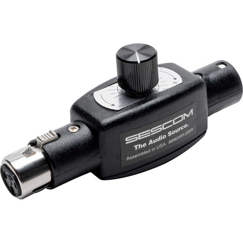 Sescom IL-LEVEL-IT 1-Channel Inline Balanced Audio Volume Control