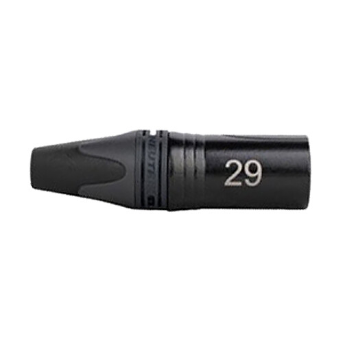 Sescom Neutrik NC3MXX-B 3-Pin Male XLR Cable Connector (Laser-Engraved #29)