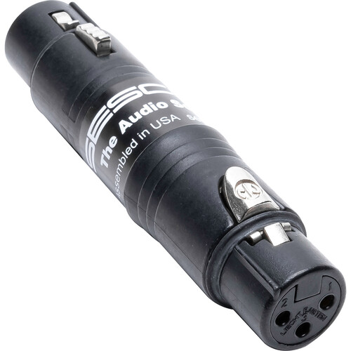 Sescom NHA3F5F 3-Pin Female to 5-Pin Female Inline Adapter Barrel