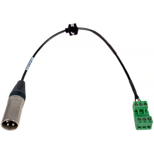 Sescom XLR 3-Pin Male to 3-Position Block Plug Adapter Cable (1')