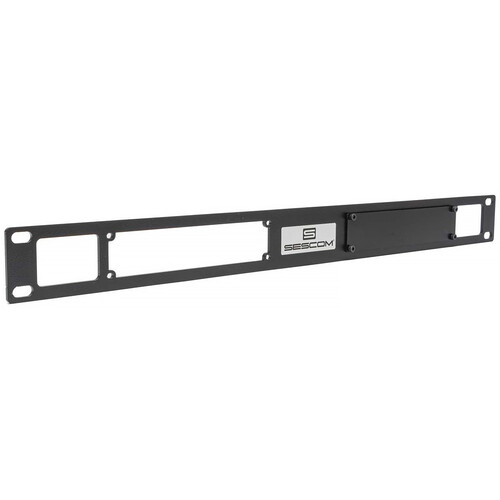Sescom Rackmount Panel for Two SES-X-FA8LTT01 Units (1 RU)