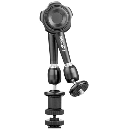 Sevenoak 15" Articulating Magic Arm with 1/4"-20 Studs & Shoe Adapter