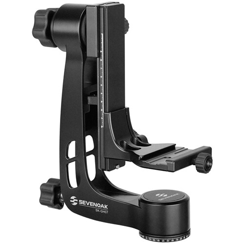 Tête De Cardan Sevenoak SK-GH02 En Fibre De Carbone – Rotule Panoramique 360° Pour Appareil Photo Ou Télescope
