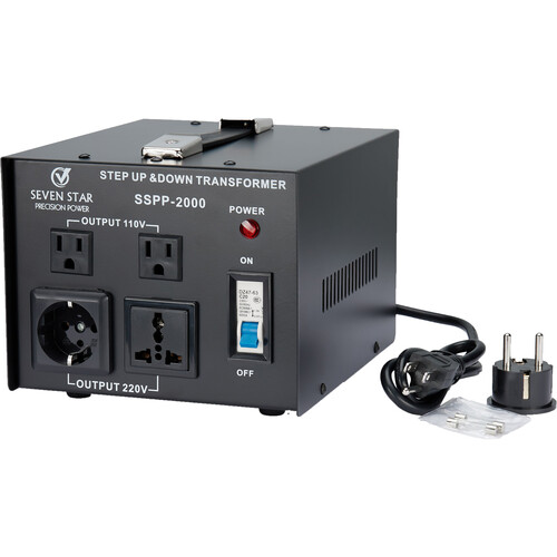 Sevenstar Precision Power 2000W Step Up/Down Voltage Transformer