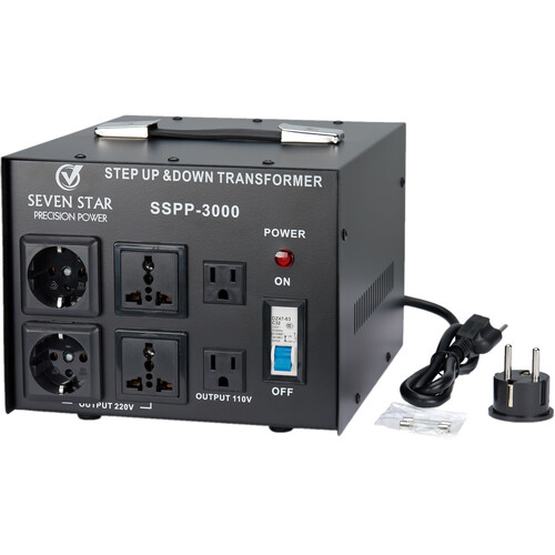 Sevenstar Precision Power 3000W Step Up/Down Voltage Transformer
