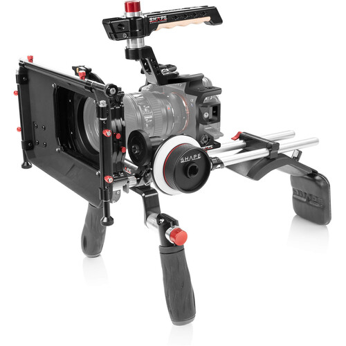SHAPE Shoulder Mount Kit with Matte Box and Follow Focus for Sony a7S III/a7 IV