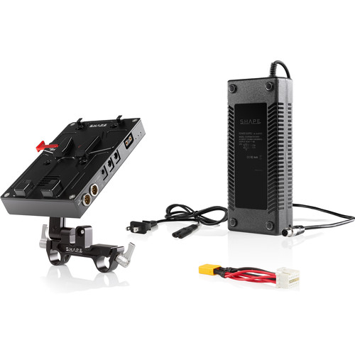 SHAPE J-Box Camera Power & Charger for Blackmagic URSA Mini/URSA Mini Pro (V-Mount)