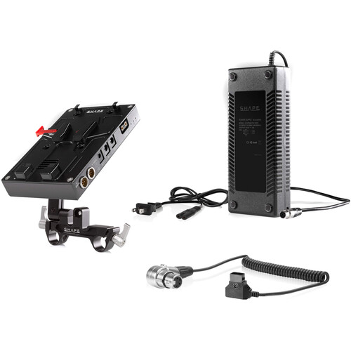 SHAPE J-Box Camera Power & Charger for Canon C500 Mark II & C300 Mark III (V-Mount)