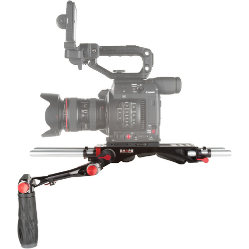 SHAPE Shoulder Rig with Left-Side Handgrip for Canon EOS C200 Camera