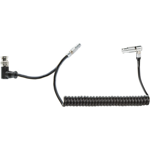 SHAPE Coiled Start/Stop Cable with Timecode SDI for RED Camera (16")