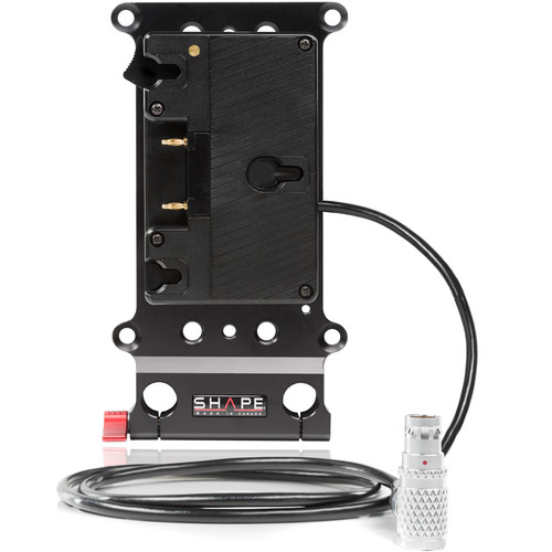 SHAPE Cheese-Style Battery Plate with 15mm LWS Bracket for ARRI ALEXA Mini/Mini LF (Gold Mount)