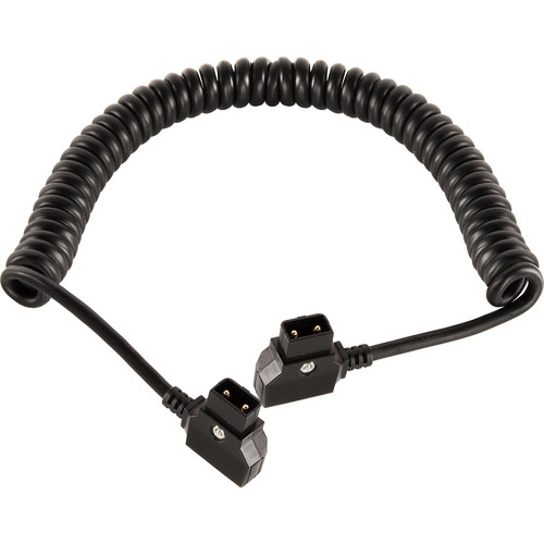 SHAPE D-Tap Male to D-Tap Male Coiled Cable (20 to 30")