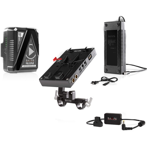 SHAPE J-Box Camera Power & Charger Kit with 98Wh Battery for EVA1/FS7/FS7M2/FS5/FS5M2