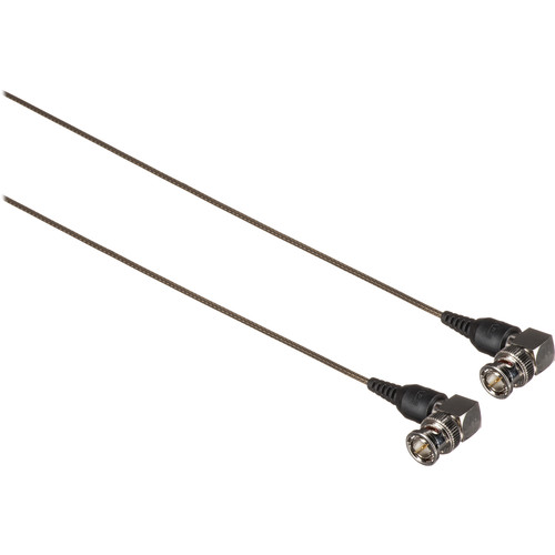 SHAPE Skinny 90° BNC Cable (Black, 6")