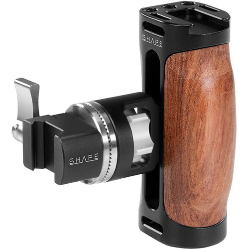 SHAPE Universal Pivoting Side Handgrip and NATO Clamp with ARRI Rosette