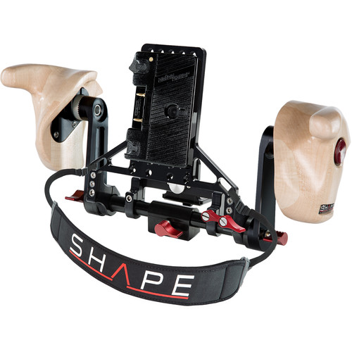 SHAPE Wireless Director's Kit with Wooden Handles with Gold Mount Battery Plate
