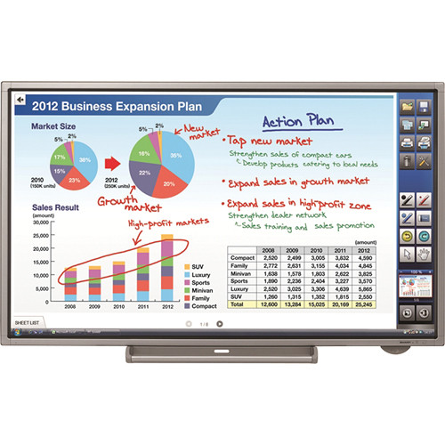 Sharp PN-L702B 70" LED LCD Touchscreen Monitor