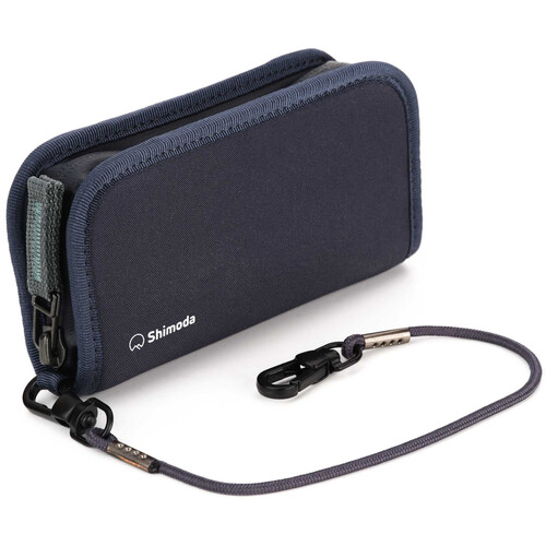 Shimoda Designs Zip Card Wallet (Blue)