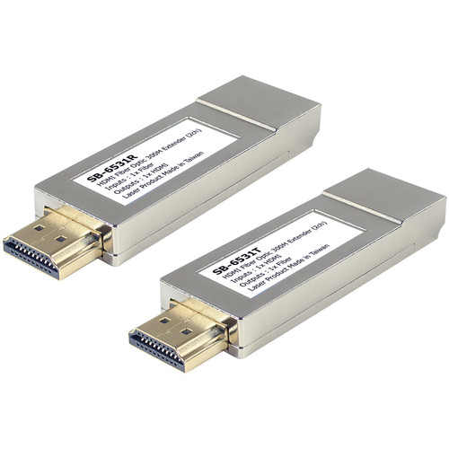 Shinybow SB-6531KIT 4K HDMI over Fiber Optic Cable Extender Kit